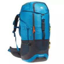 Load image into Gallery viewer, Forclaz Trekking Backpack 60 Litres - Blue - Sunny Outdoors

