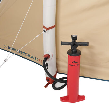 Inflatable camping tent - air seconds 6.3 f&b - 6 people - 3