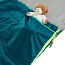 Load image into Gallery viewer, Kids sleeping bag mh100 10°c - blue - Sunny Outdoors
