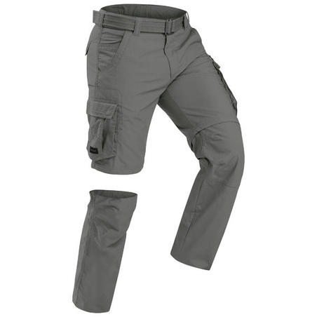 Men's travel trousers - khaki