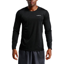 Load image into Gallery viewer, Mens Long-Sleeved Hiking Tshirt Quick-Dry Breathable Polyester longsleeved Tshirt for Active Outdoor Sports - Sunny Outdoors
