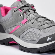 Load image into Gallery viewer, Mh100 - women's mountain hiking shoes - grey/pink - Sunny Outdoors
