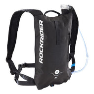 Mountain biking 3l/1l hydration backpack st 100 - black - Sunny Outdoors