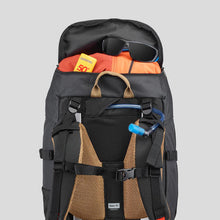 Load image into Gallery viewer, The mountain trekking rucksack trek 100 easyfit 50l - black - Sunny Outdoors
