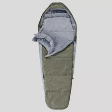 Load image into Gallery viewer, TREKKING MUMMY SLEEPING BAG - TREK 500 0°C WADDING TWINNABLE - KHAKI - Sunny Outdoors

