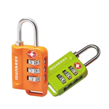 Load image into Gallery viewer, TSA COMBINATION LOCK 3610 MUNKEES - Sunny Outdoors
