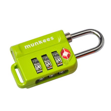 Load image into Gallery viewer, TSA COMBINATION LOCK 3610 MUNKEES - Sunny Outdoors
