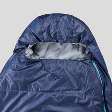Load image into Gallery viewer, Twinnable feather sleeping bag - blue - Sunny Outdoors
