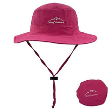Load image into Gallery viewer, Unisex Quick-Dry Bucket Hat For Hiking, Camping, Fishing - Sunny Outdoors
