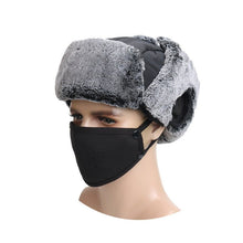 Load image into Gallery viewer, Warm Summit Hat Fleece Hat With Fur - Sunny Outdoors
