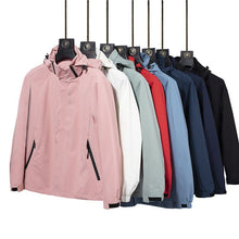 Load image into Gallery viewer, Waterproof Windbreaker Jacket With Breathable Mesh - Sunny Outdoors
