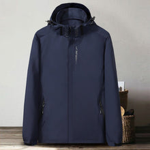 Load image into Gallery viewer, Waterproof Windbreaker Jacket With Breathable Mesh - Sunny Outdoors
